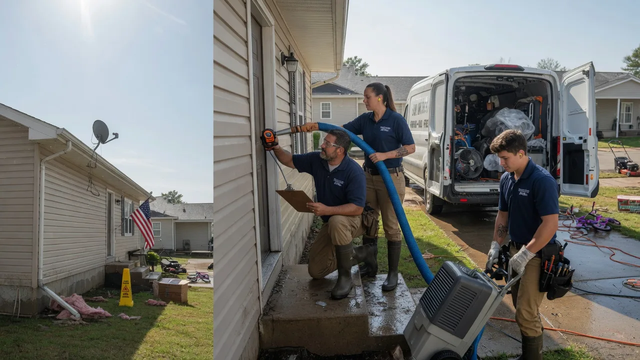 Ceiling Water Damage Restoration in Dixon, IL near me
